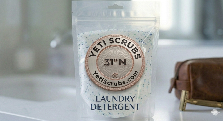 Yeti Scrubs concentrated powder laundry detergent