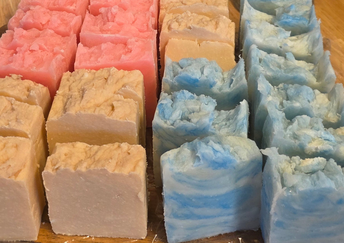 Yeti Scrubs Dead Sea Salt Soap in signature scents